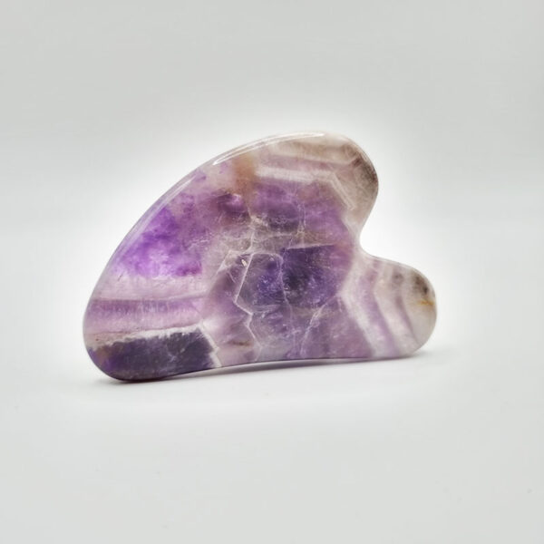 Gua Sha Schaber „Amethyst Herz“