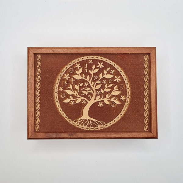 Tarotbox & Edelsteinbox Baum des Lebens