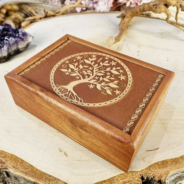 Tarotbox & Edelsteinbox Baum des Lebens